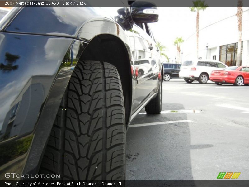 Black / Black 2007 Mercedes-Benz GL 450