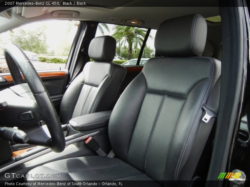 Black / Black 2007 Mercedes-Benz GL 450