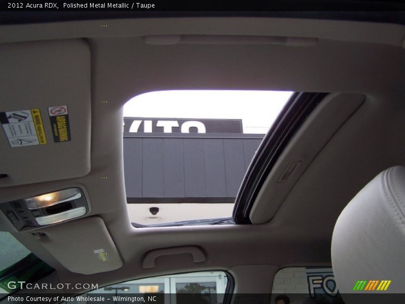 Polished Metal Metallic / Taupe 2012 Acura RDX