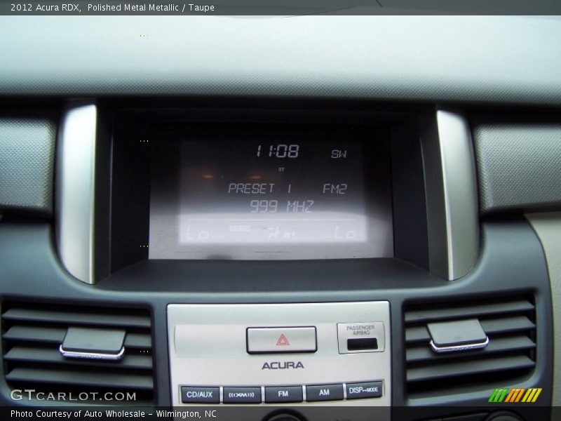 Polished Metal Metallic / Taupe 2012 Acura RDX
