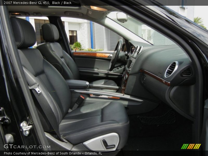 Black / Black 2007 Mercedes-Benz GL 450