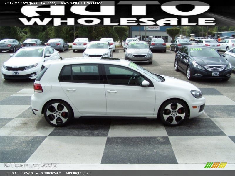 Candy White / Titan Black 2012 Volkswagen GTI 4 Door