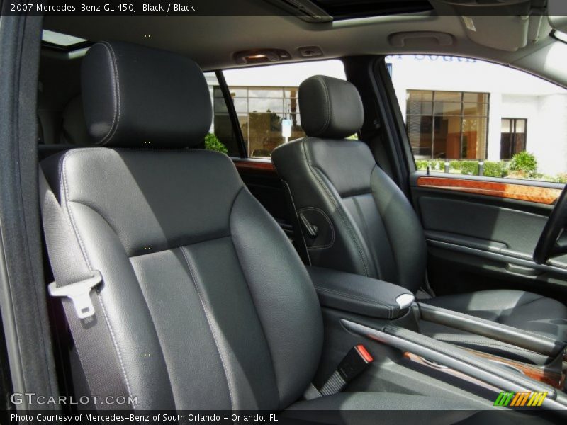Black / Black 2007 Mercedes-Benz GL 450