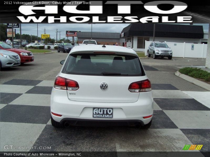Candy White / Titan Black 2012 Volkswagen GTI 4 Door