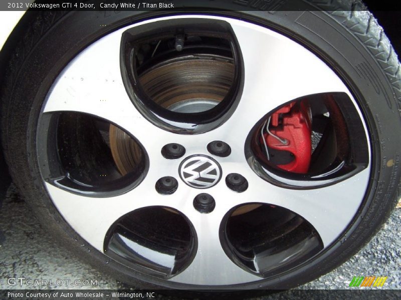 Candy White / Titan Black 2012 Volkswagen GTI 4 Door