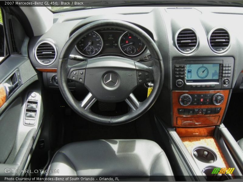 Black / Black 2007 Mercedes-Benz GL 450