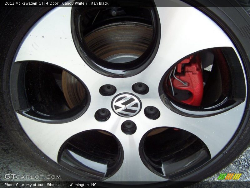 Candy White / Titan Black 2012 Volkswagen GTI 4 Door