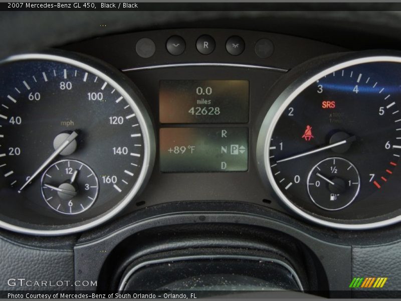 Black / Black 2007 Mercedes-Benz GL 450