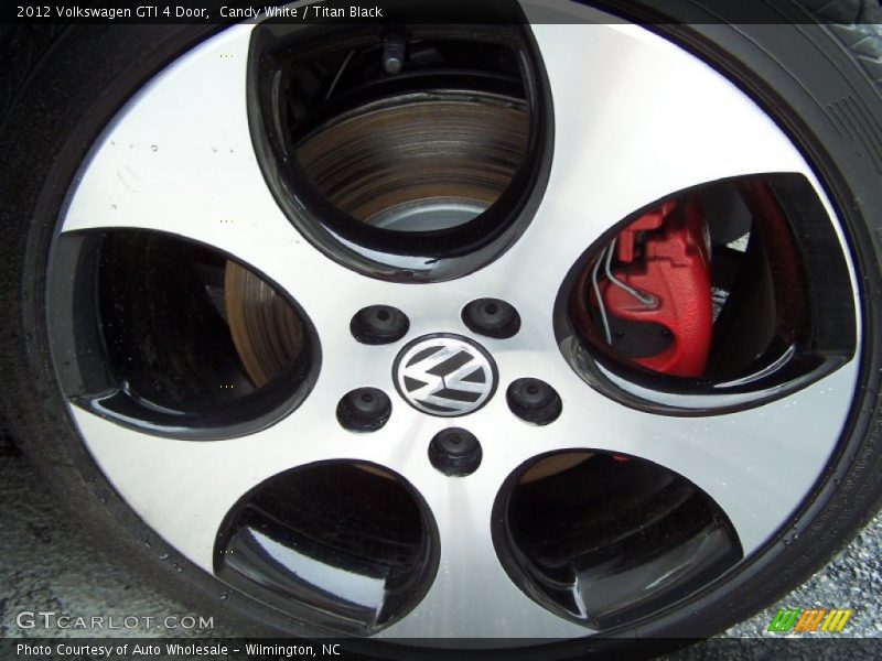 Candy White / Titan Black 2012 Volkswagen GTI 4 Door