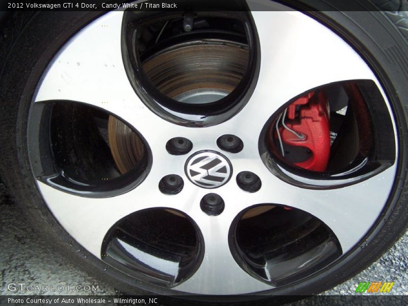 Candy White / Titan Black 2012 Volkswagen GTI 4 Door