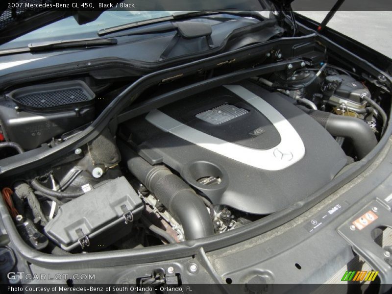 Black / Black 2007 Mercedes-Benz GL 450