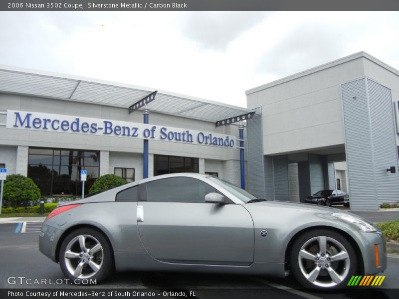 Silverstone Metallic / Carbon Black 2006 Nissan 350Z Coupe