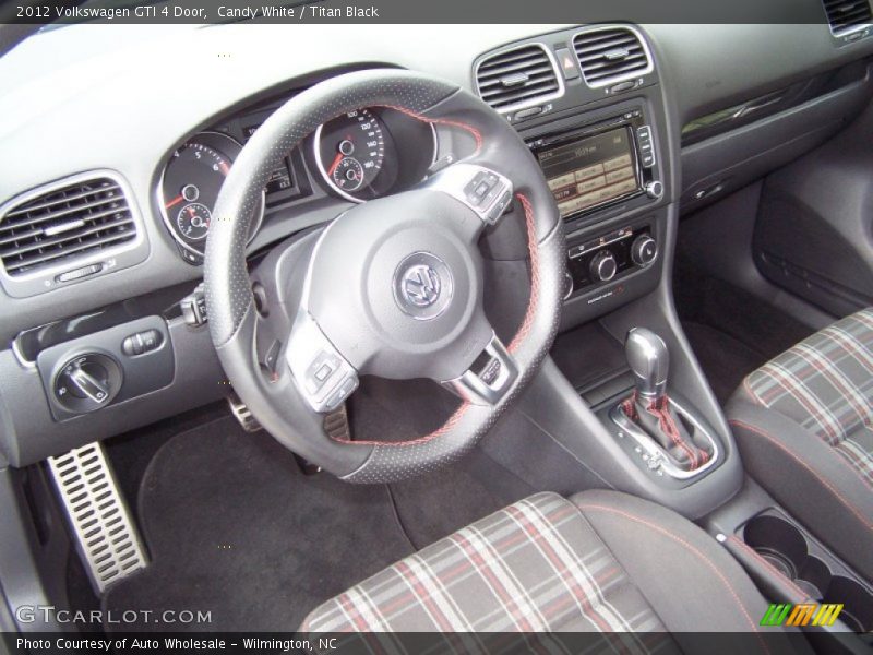 Candy White / Titan Black 2012 Volkswagen GTI 4 Door