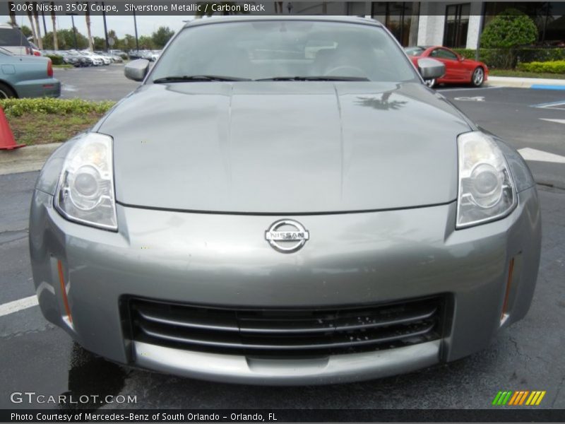 Silverstone Metallic / Carbon Black 2006 Nissan 350Z Coupe