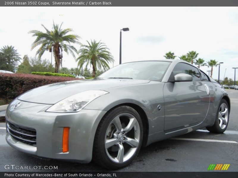 Silverstone Metallic / Carbon Black 2006 Nissan 350Z Coupe
