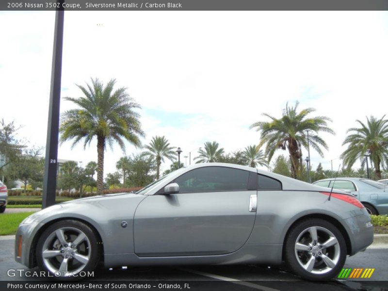 Silverstone Metallic / Carbon Black 2006 Nissan 350Z Coupe
