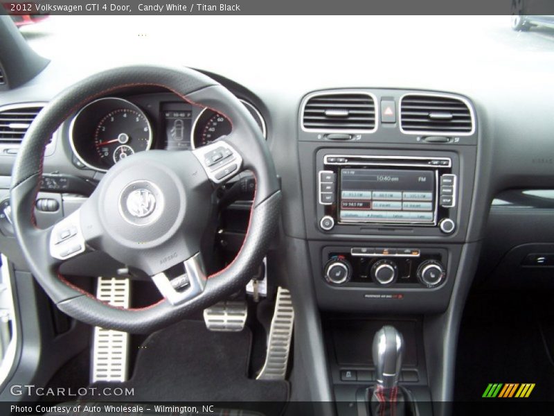 Candy White / Titan Black 2012 Volkswagen GTI 4 Door