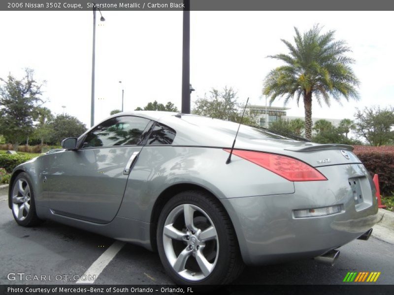 Silverstone Metallic / Carbon Black 2006 Nissan 350Z Coupe