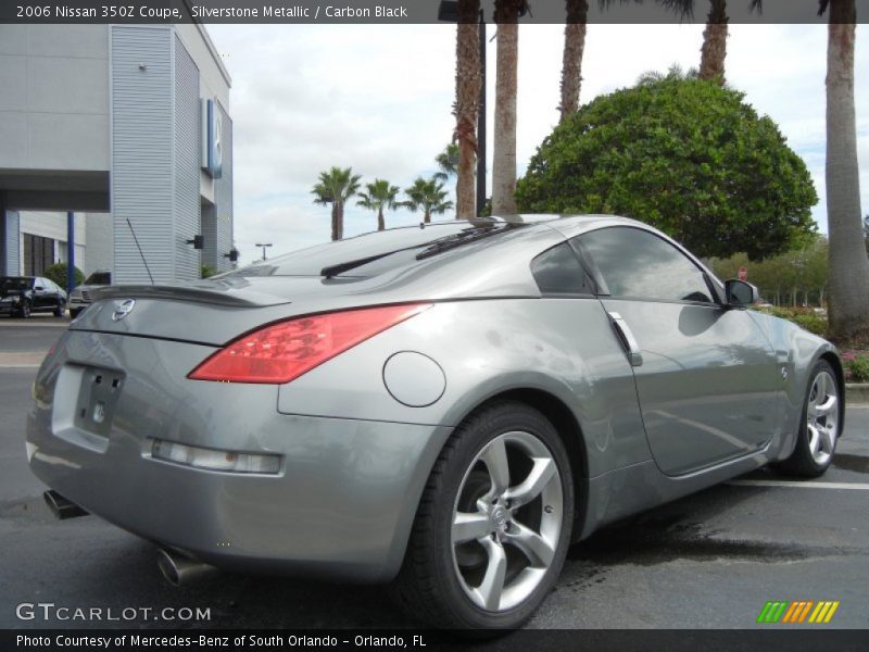 Silverstone Metallic / Carbon Black 2006 Nissan 350Z Coupe