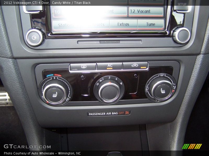 Candy White / Titan Black 2012 Volkswagen GTI 4 Door