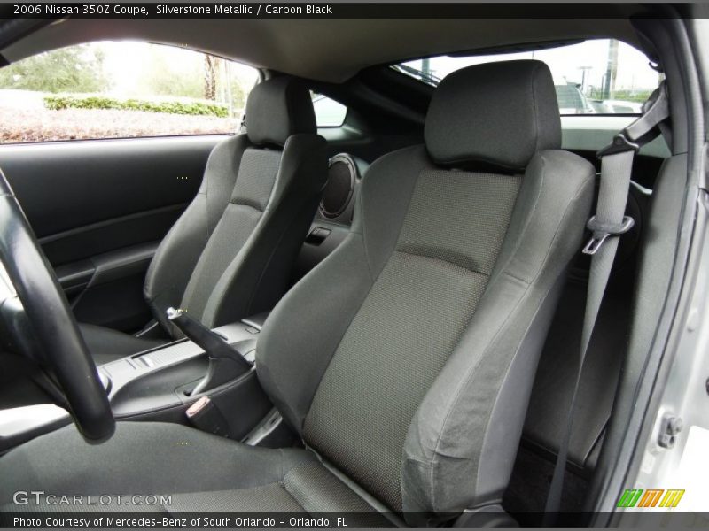 Silverstone Metallic / Carbon Black 2006 Nissan 350Z Coupe