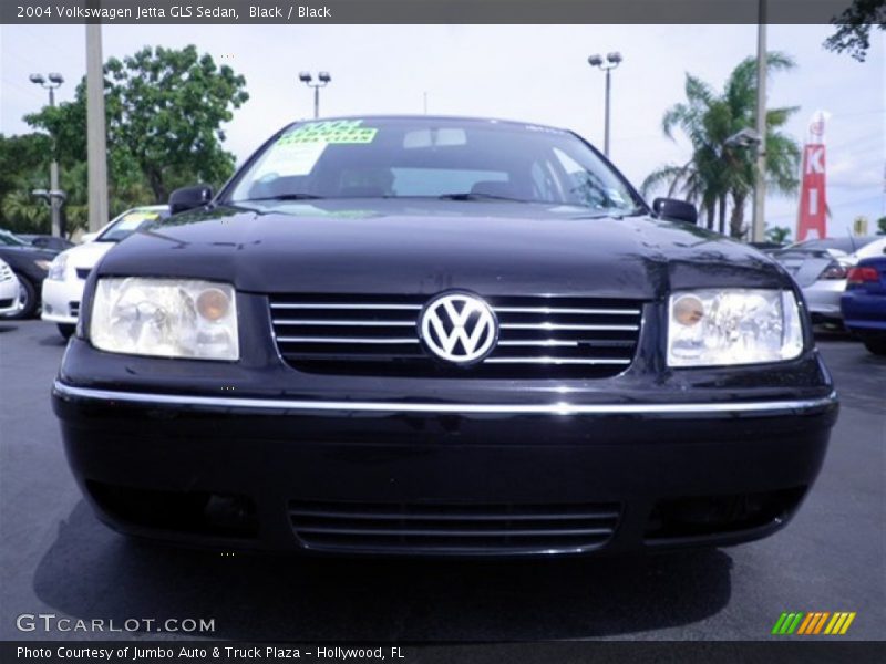 Black / Black 2004 Volkswagen Jetta GLS Sedan