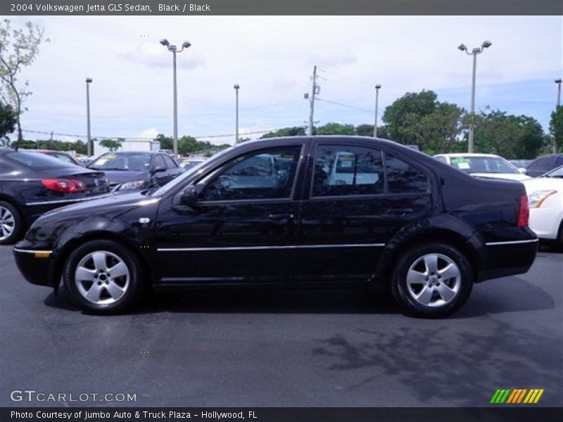 Black / Black 2004 Volkswagen Jetta GLS Sedan