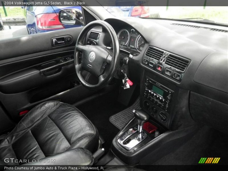 Black / Black 2004 Volkswagen Jetta GLS Sedan