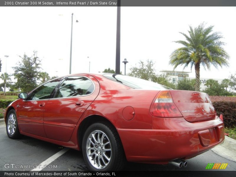  2001 300 M Sedan Inferno Red Pearl