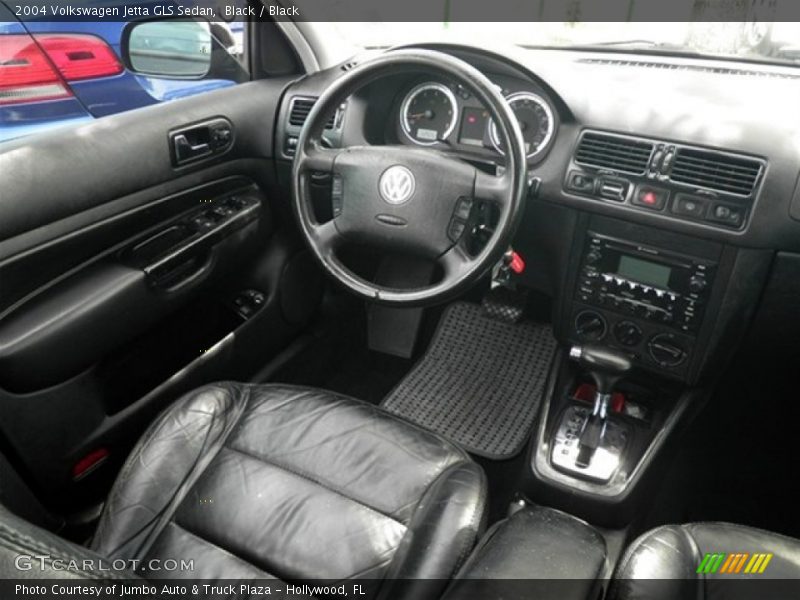 Black / Black 2004 Volkswagen Jetta GLS Sedan