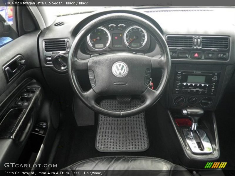 Black / Black 2004 Volkswagen Jetta GLS Sedan