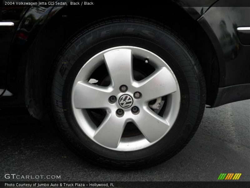 Black / Black 2004 Volkswagen Jetta GLS Sedan