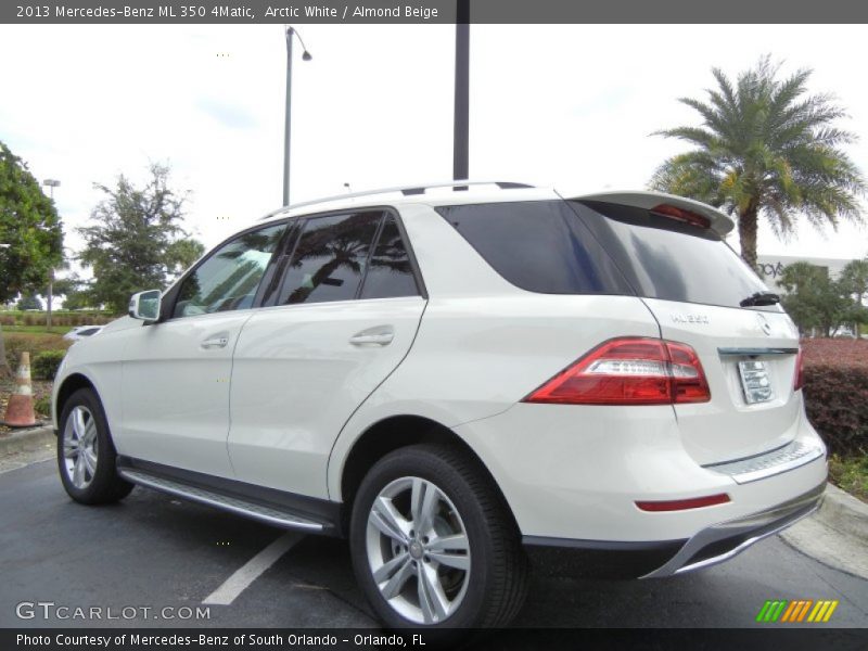 Arctic White / Almond Beige 2013 Mercedes-Benz ML 350 4Matic