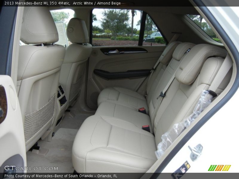 Arctic White / Almond Beige 2013 Mercedes-Benz ML 350 4Matic