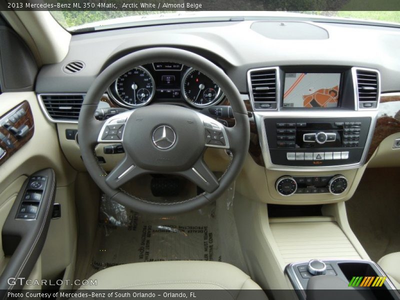 Arctic White / Almond Beige 2013 Mercedes-Benz ML 350 4Matic