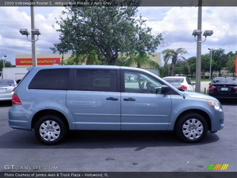 Antigua Blue Metallic / Aero Grey 2009 Volkswagen Routan S