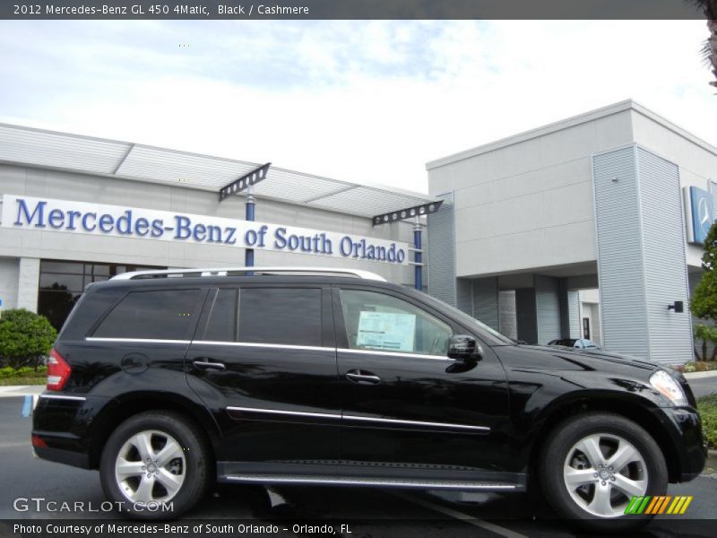 Black / Cashmere 2012 Mercedes-Benz GL 450 4Matic