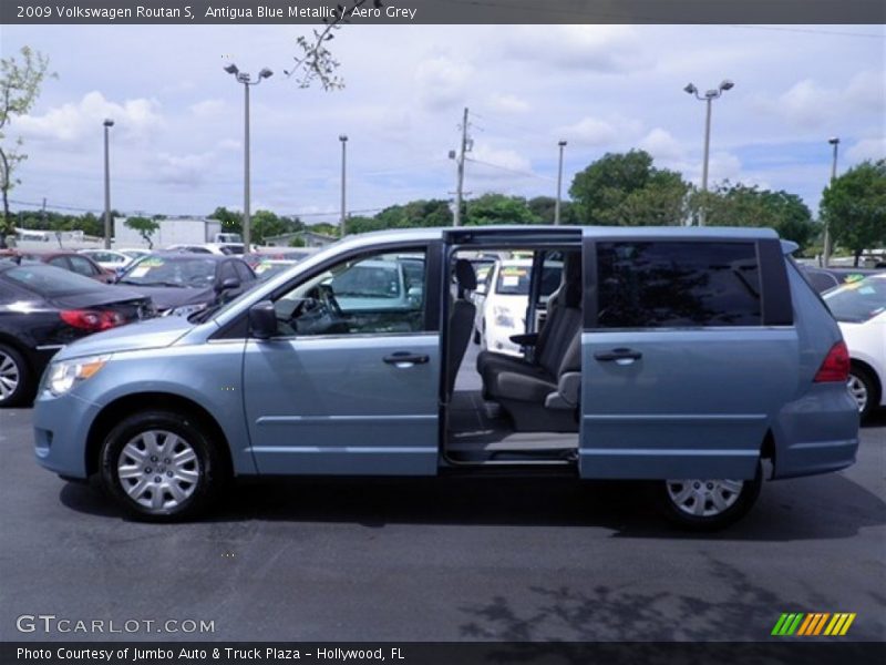 Antigua Blue Metallic / Aero Grey 2009 Volkswagen Routan S