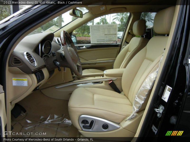 Black / Cashmere 2012 Mercedes-Benz GL 450 4Matic