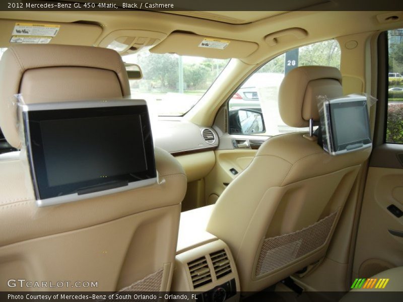 Black / Cashmere 2012 Mercedes-Benz GL 450 4Matic