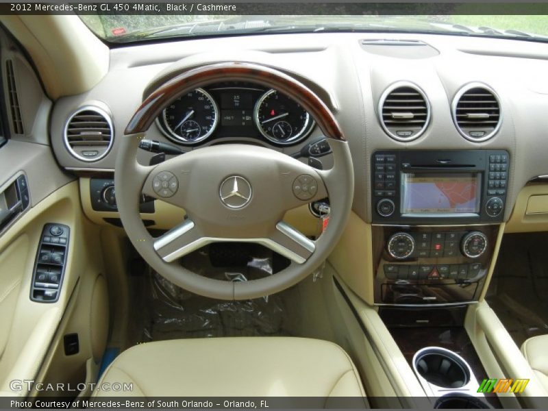 Black / Cashmere 2012 Mercedes-Benz GL 450 4Matic