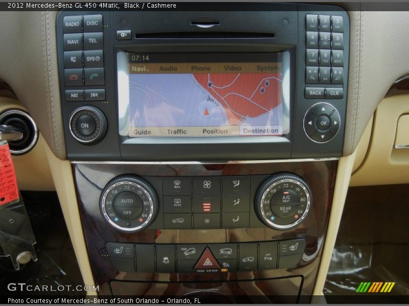 Black / Cashmere 2012 Mercedes-Benz GL 450 4Matic