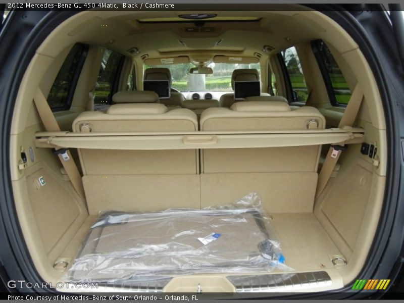 Black / Cashmere 2012 Mercedes-Benz GL 450 4Matic