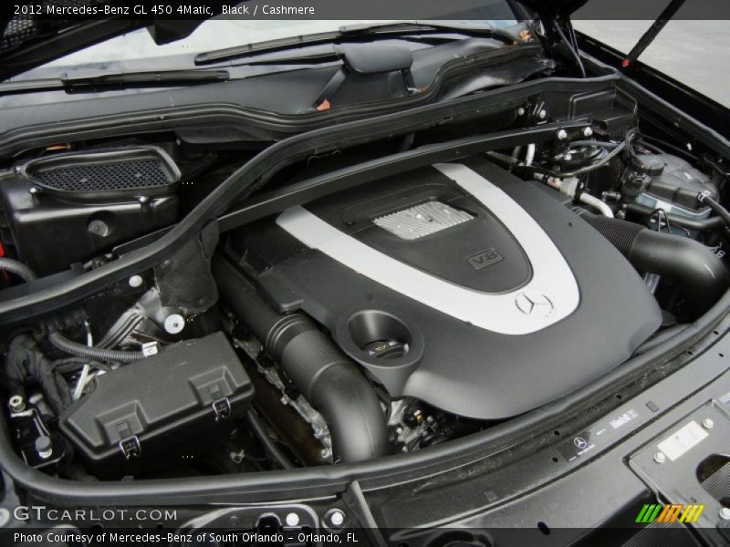 Black / Cashmere 2012 Mercedes-Benz GL 450 4Matic