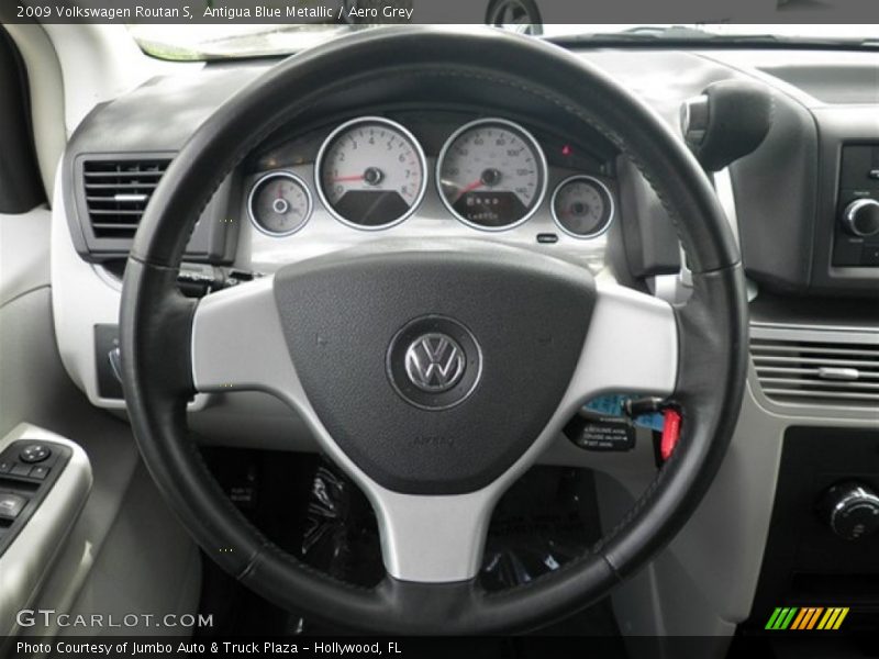 Antigua Blue Metallic / Aero Grey 2009 Volkswagen Routan S