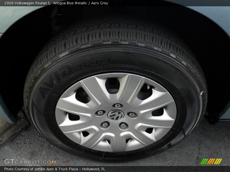 Antigua Blue Metallic / Aero Grey 2009 Volkswagen Routan S