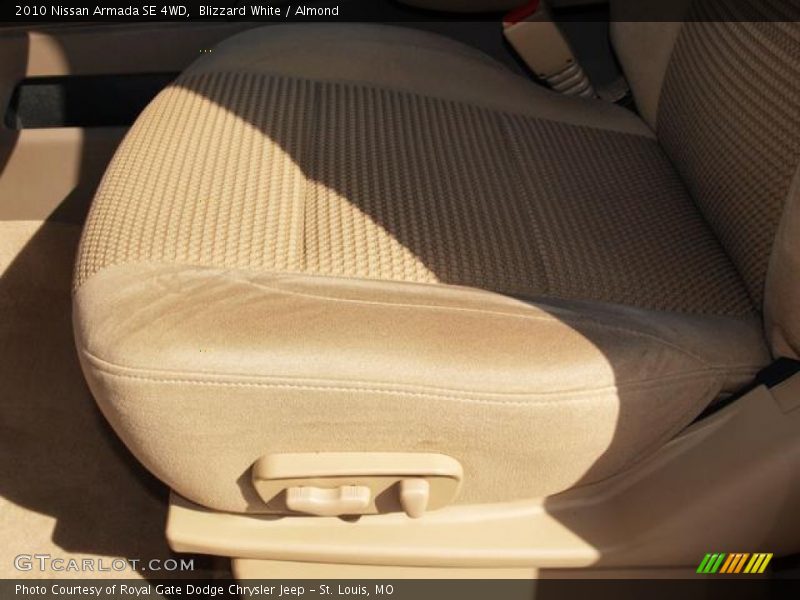 Blizzard White / Almond 2010 Nissan Armada SE 4WD
