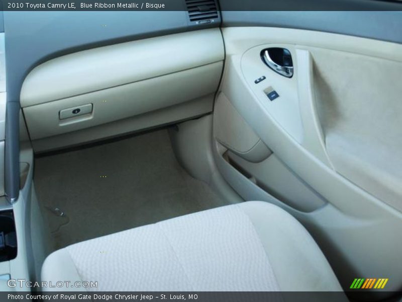 Blue Ribbon Metallic / Bisque 2010 Toyota Camry LE