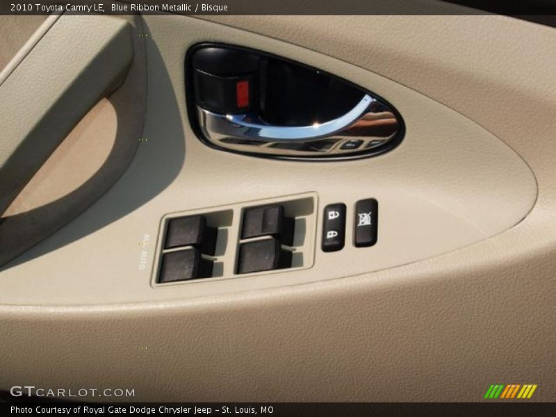 Blue Ribbon Metallic / Bisque 2010 Toyota Camry LE