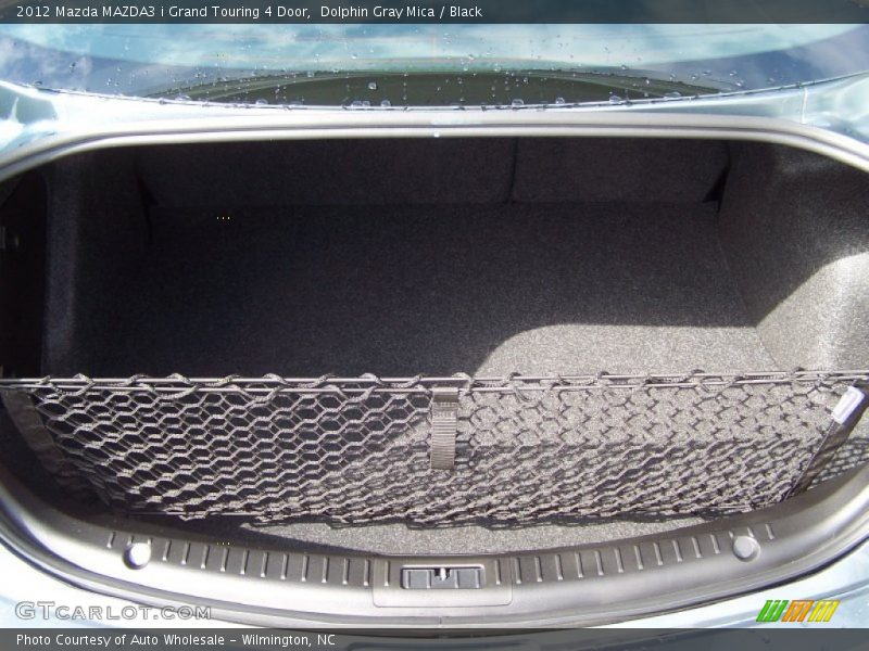 Dolphin Gray Mica / Black 2012 Mazda MAZDA3 i Grand Touring 4 Door